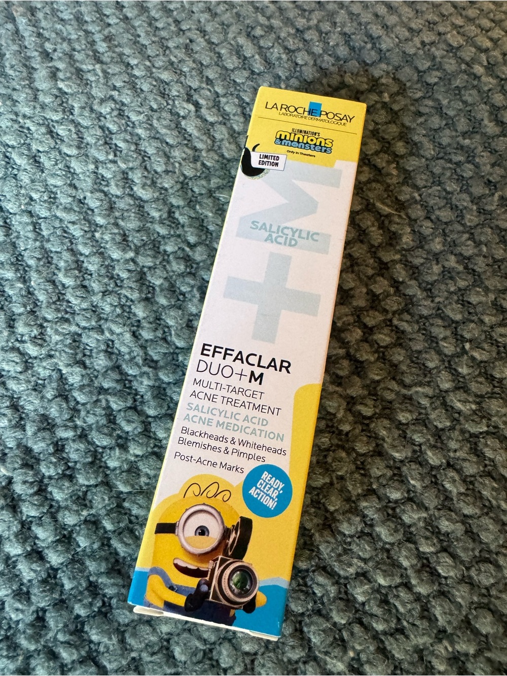 New La Roche-Posay Effaclar Duo+M Acne Treatment – Yellow Minions Edition